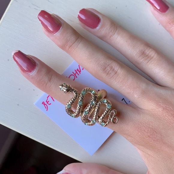 Betsey Johnson Jewelry - NWT Betsey Johnson Snake ring